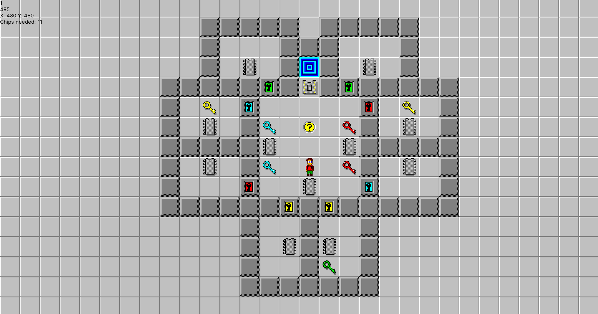 Chips Chalenge made on Monogame for a college project.